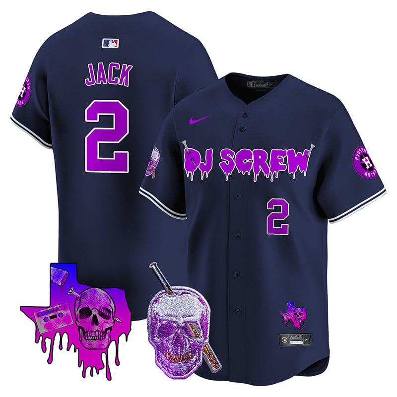 Men's Astros DJ Screw Vapor Premier Limited Jersey - All Stitched
