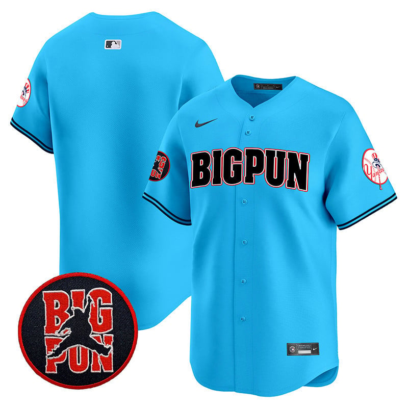 Men's New York Yankees Big Pun Vapor Premier Limited Jersey V2 - All Stitched