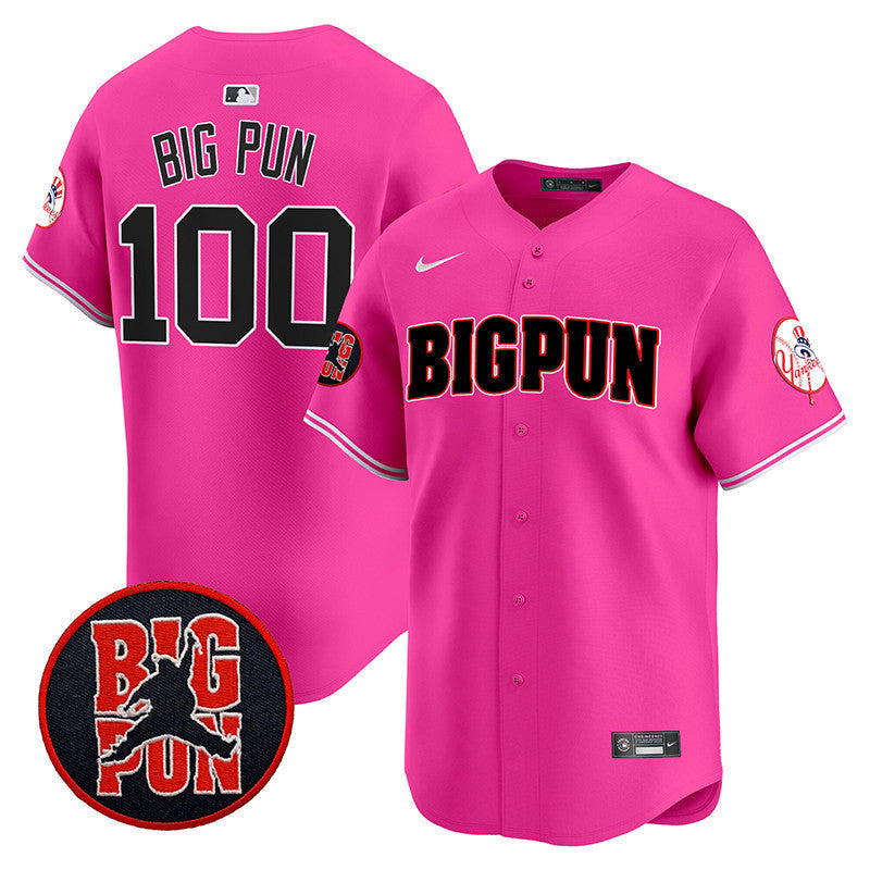 Men's New York Yankees Big Pun Vapor Premier Limited Jersey V2 - All Stitched