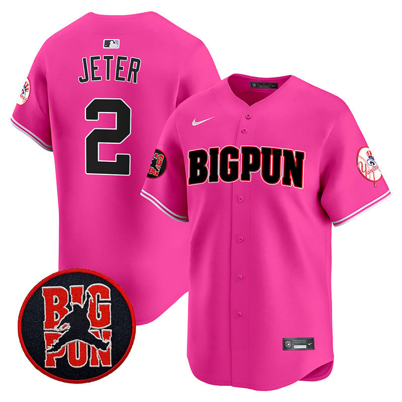 Men's New York Yankees Big Pun Vapor Premier Limited Jersey V2 - All Stitched