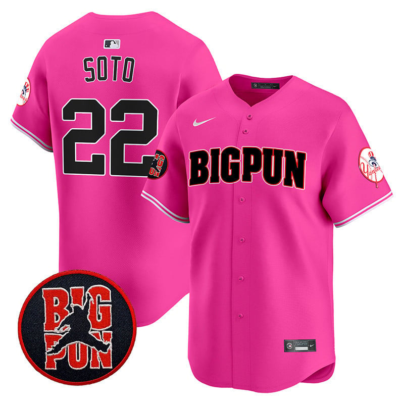 Men's New York Yankees Big Pun Vapor Premier Limited Jersey V2 - All Stitched