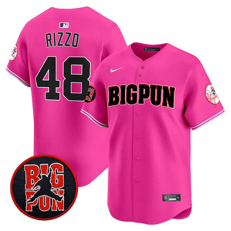 Men's New York Yankees Big Pun Vapor Premier Limited Jersey V2 - All Stitched