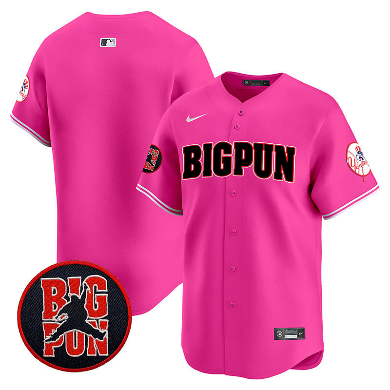 Men's New York Yankees Big Pun Vapor Premier Limited Jersey V2 - All Stitched