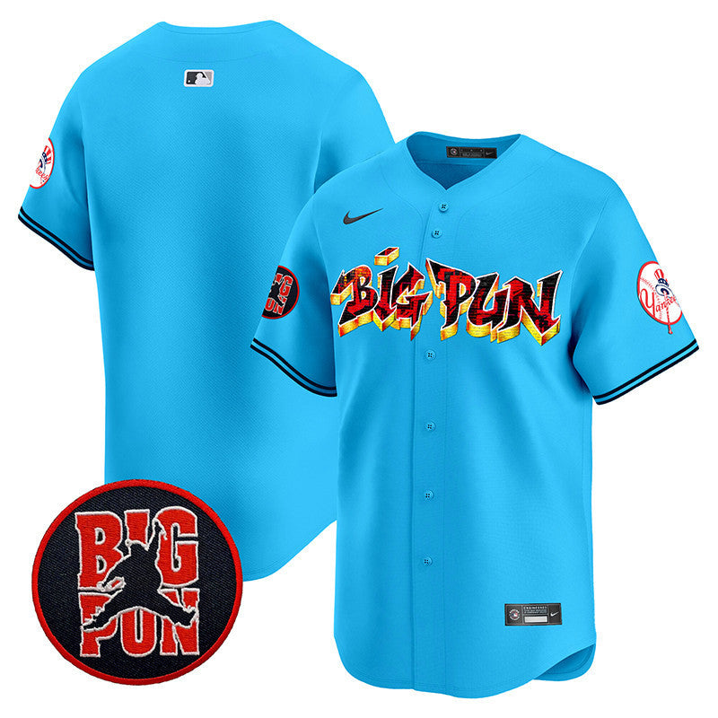 Men's New York Yankees Big Pun Vapor Premier Limited Jersey - All Stitched