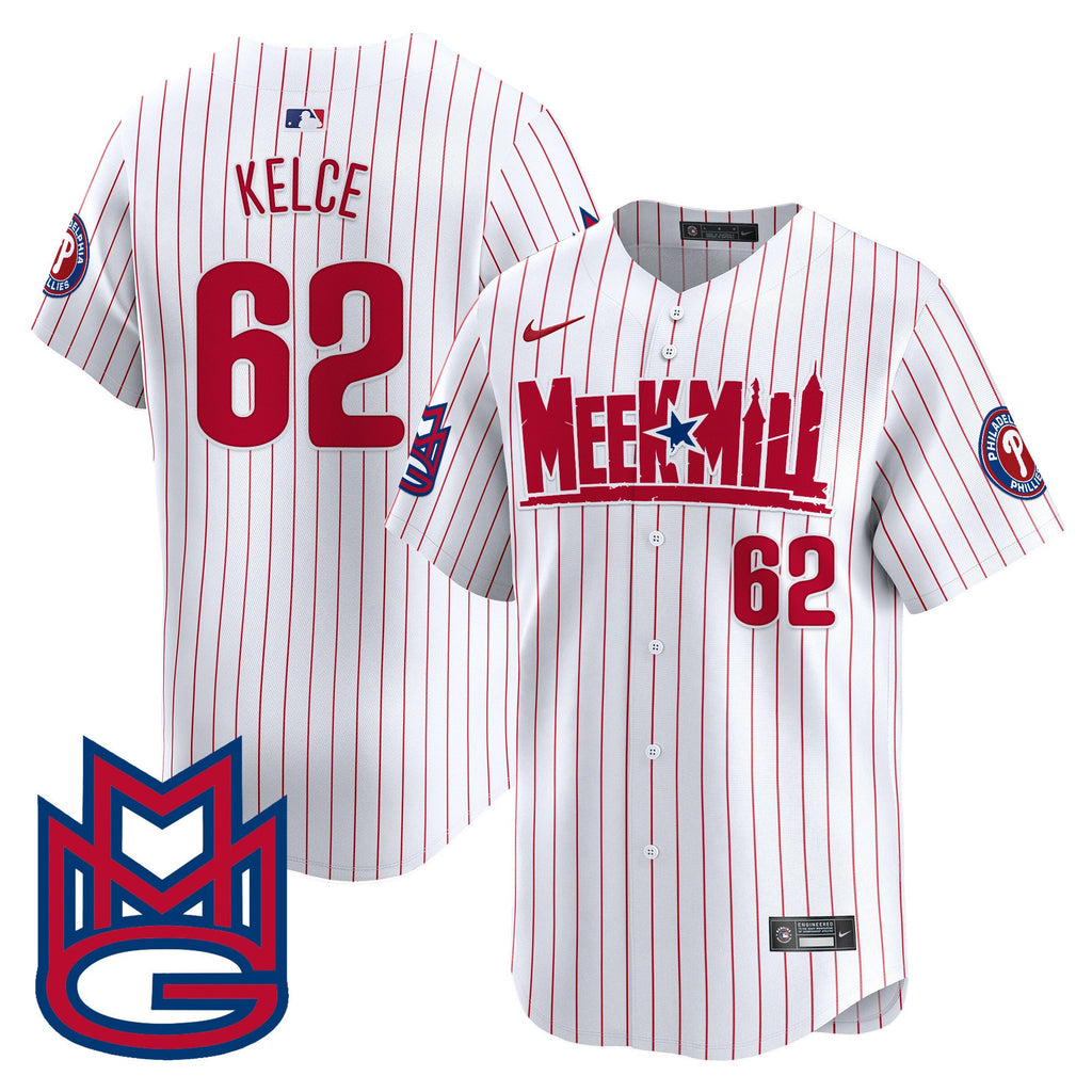 Men's Phillies Meek Mill Vapor Premier Limited Jersey - All Stitched