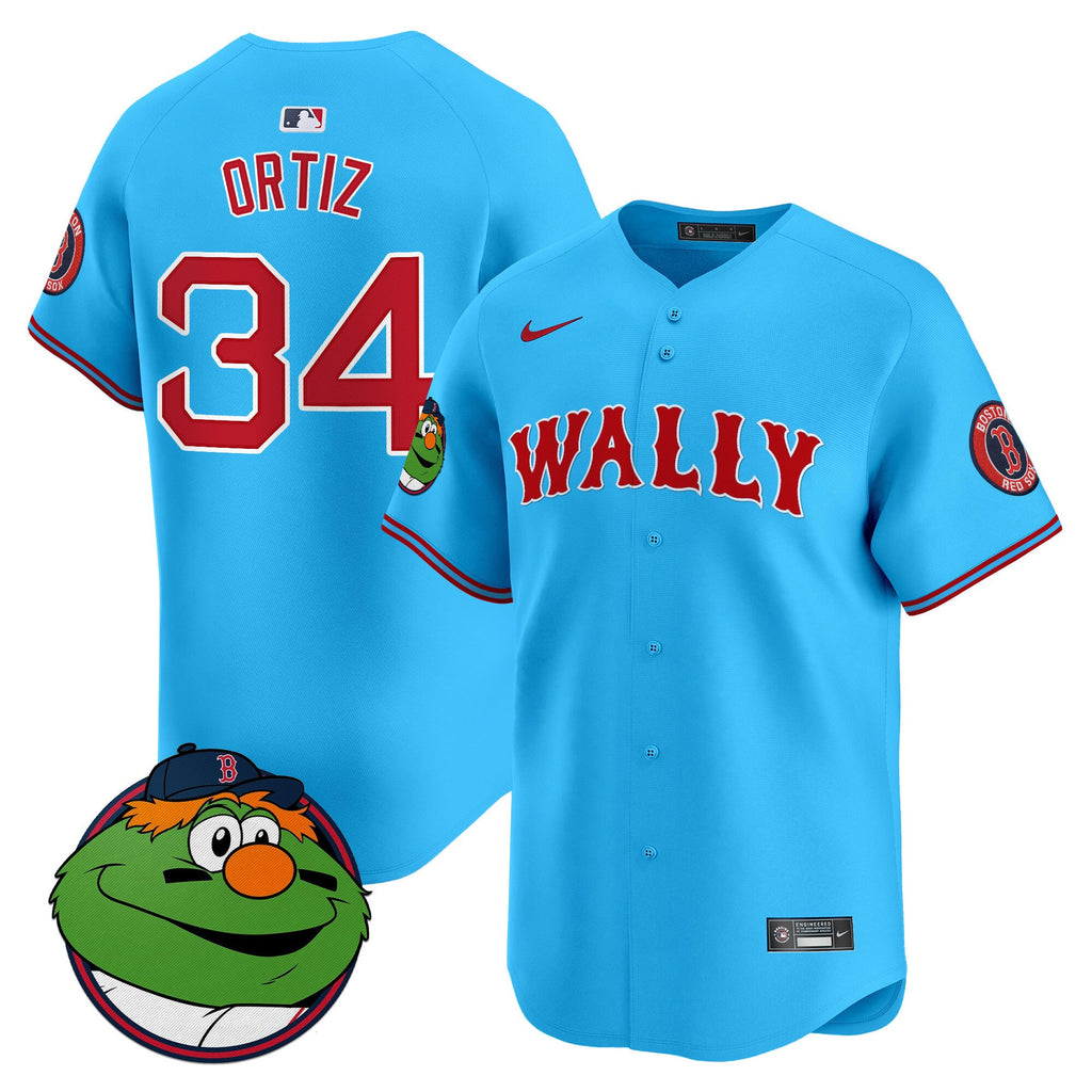 Men's Boston Red Sox Wally Vapor Premier Limited Jersey - All Stitched