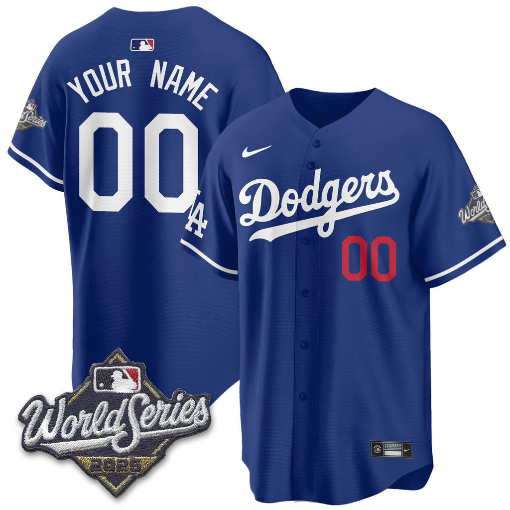 Los Angeles Dodgers 2025 World Series Jersey - All Stitched