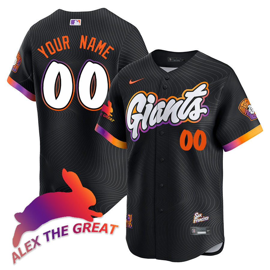 Women's San Francisco Giants "Alex the Great" Rabbit Memories 2025 Jersey - All Stitched