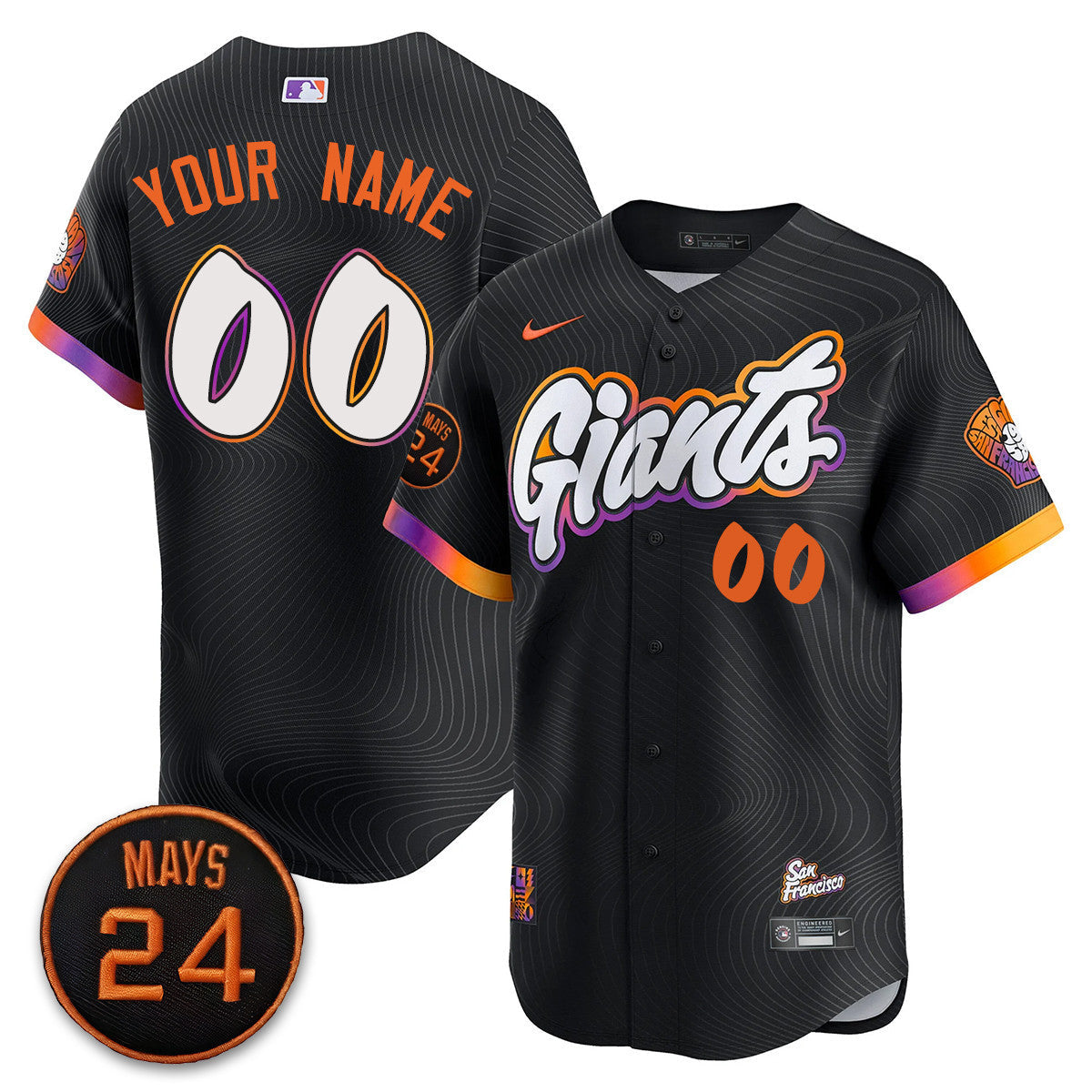 Men's San Francisco Giants 2025 Limited Jersey - All Stitched