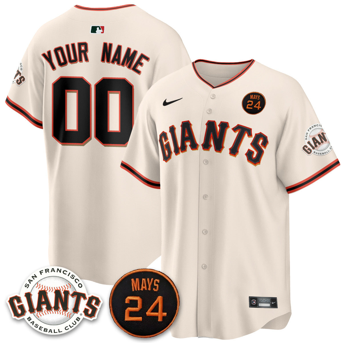 Men's San Francisco Giants 2025 Limited Jersey - All Stitched